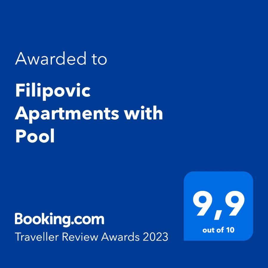 Filipovic Apartments With Pool Biograd Na Moru Zewnętrze zdjęcie